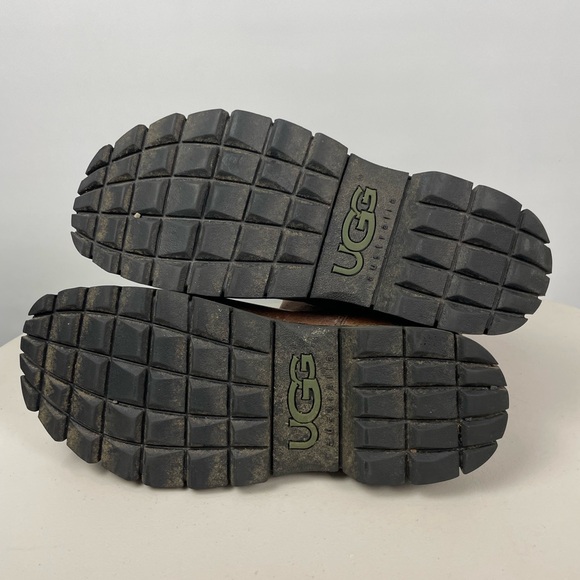 UGG Australia Beacon Sheepskin Lined Men's‎ Chestnut Brown Leather Boots - Picture 15 of 15